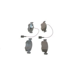 Jeu de plaquettes de frein BOSCH 0986424515 pour FIAT PALIO OE 71738151 BOSCH