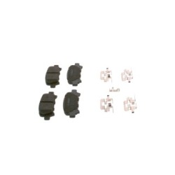 Jeu de plaquettes de frein BOSCH 0986424650 pour SUBARU OE 26696FA030 BOSCH