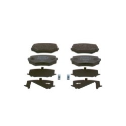 Jeu de plaquettes de frein BOSCH 0986424658 pour PEUGEOT 406 OE 425182 BOSCH