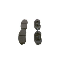Jeu de plaquettes de frein BOSCH 0986424670 pour HYUNDAI, JAC OE 4AA6158101