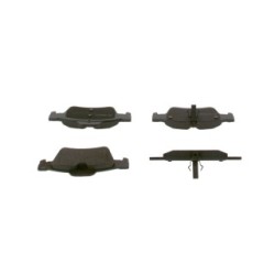 Jeu de plaquettes de frein BOSCH 0986424699 pour MERCEDES OE A0004230230 BOSCH