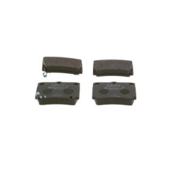 Jeu de plaquettes de frein BOSCH 0986424711 pour MITSUBISHI, MITSUBISHI (BJC) PAJERO BOSCH
