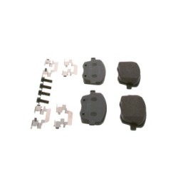 Plaquettes de frein BOSCH 0986424829 pour SEAT, SKODA, VW OE 6Q0698151A BOSCH
