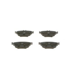 Jeu de plaquettes de frein BOSCH 0986424845 pour MERCEDES CLS, CLASSE E OE A0004206000 BOSCH