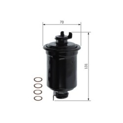 Fuel Filter BOSCH 0986450109 OE Ref 96058022