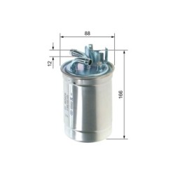 Fuel Filter BOSCH 0986450509 OE Ref 057 127 435 D