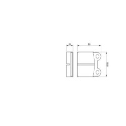 Brake Pad Set BOSCH 0986460101 OE Ref 10526 26003 00 30