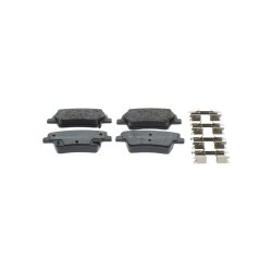Jeu de plaquettes de frein BOSCH 0986460151 pour HYUNDAI SANTA OE 58302S1A70 BOSCH