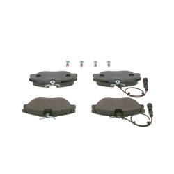 Jeu de plaquettes de frein BOSCH 0986460942 pour ALFA ROMEO, FIAT, LANCIA BOSCH