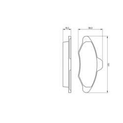 Jeu de plaquettes de frein BOSCH 0986460949 pour FORD ESCORT, ORION OE A91AXT55056DA BOSCH