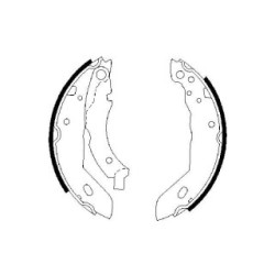 Hand Brake Shoe Set BOSCH 0986487084 OE Ref 4241 25