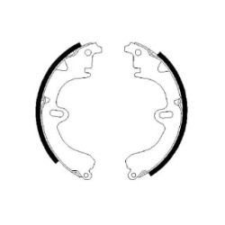 Hand Brake Shoe Set BOSCH 0986487277 OE Ref 04495 12081 BOSCH