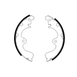 Hand Brake Shoe Set BOSCH 0986487298 OE Ref 04495 10081