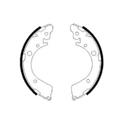 Hand Brake Shoe Set BOSCH 0986487323 OE Ref 43153-SE0-003