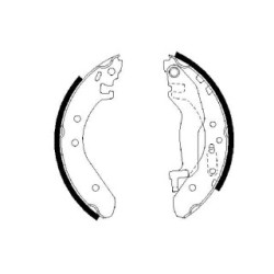 Hand Brake Shoe Set BOSCH 0986487364 OE Ref 04431-ST3-E00
