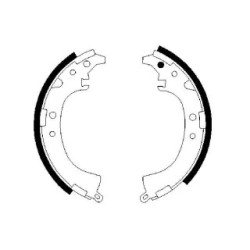 Hand Brake Shoe Set BOSCH 0986487424 OE Ref 04495 42010