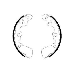 Hand Brake Shoe Set BOSCH 0986487430 OE Ref 53200-60821