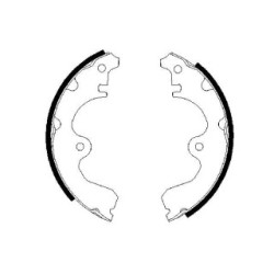Hand Brake Shoe Set BOSCH 0986487474 OE Ref 04495 10120