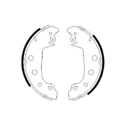 Hand Brake Shoe Set BOSCH 0986487546 OE Ref 60750467
