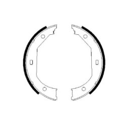 Jeu de mâchoires de frein à main BOSCH 0986487607 pour BMW OE 34212213311 BOSCH