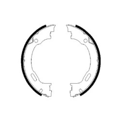 Hand Brake Shoe Set BOSCH 0986487609 OE Ref 5137 624AA