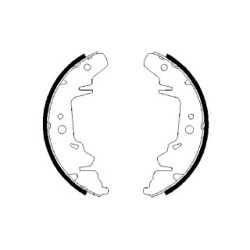 Hand Brake Shoe Set BOSCH 0986487659 OE Ref 04883833AA