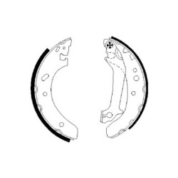 Hand Brake Shoe Set BOSCH 0986487674 OE Ref 1060102