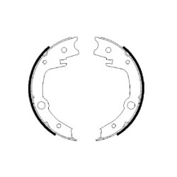 Jeu de mâchoires de frein à main BOSCH 0986487679 pour TOYOTA OE 0449505040 BOSCH