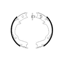 Hand Brake Shoe Set BOSCH 0986487681 OE Ref 26298 AA030