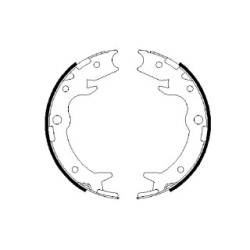 Hand Brake Shoe Set BOSCH 0986487686 OE Ref 43053-S47-E50