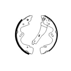 Hand Brake Shoe Set BOSCH 0986487700 OE Ref 44060 0X825