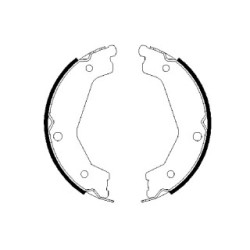 Hand Brake Shoe Set BOSCH 0986487708 OE Ref 58350 3ED00