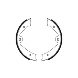 Hand Brake Shoe Set BOSCH 0986487755 OE Ref 7P0 698 525