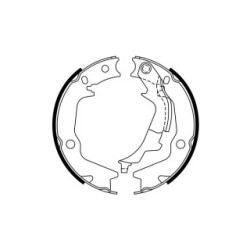 Hand Brake Shoe Set BOSCH 0986487769 OE Ref 58305 2KA00