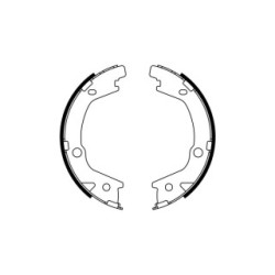 Hand Brake Shoe Set BOSCH 0986487770 OE Ref 58305 2HA10