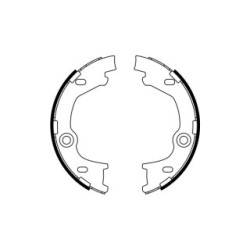 Hand Brake Shoe Set BOSCH 0986487777 OE Ref 58350 1HA00