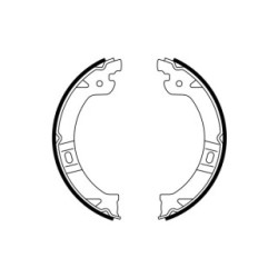 Hand Brake Shoe Set BOSCH 0986487919 OE Ref 05019 802AA