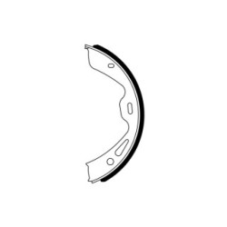 Jeu de mâchoires de frein à main BOSCH 0986487920 pour PORSCHE OE 298698533 BOSCH