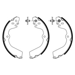 Hand Brake Shoe Set BOSCH 0986487928 OE Ref D4060JX00A