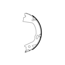 Hand Brake Shoe Set BOSCH 0986487948 OE Ref 58305 2TA00