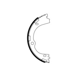 Hand Brake Shoe Set BOSCH 0986487965 OE Ref 58305D7A10