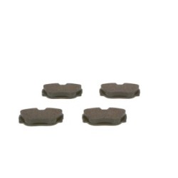 Jeu de plaquettes de frein BOSCH 0986491730 pour BMW Série 3, Z1 OE 34111154377 BOSCH