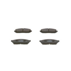 Jeu de plaquettes de frein BOSCH 0986494208 pour SUZUKI CARRY OE 5521078 BOSCH