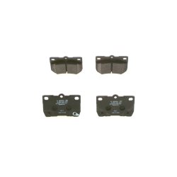 Jeu de plaquettes de frein BOSCH 0986494253 pour TOYOTA CROWN, MARQUE OE 0446622190 BOSCH