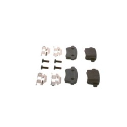 Jeu de plaquettes de frein BOSCH 0986494331 pour RENAULT KANGOO OE A4154210410 BOSCH