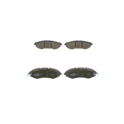 Jeu de plaquettes de frein BOSCH 0986494343 pour CHEVROLET, DAEWOO, GM CORÉE BOSCH