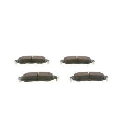 Jeu de plaquettes de frein BOSCH 0986494690 pour CITROËN C4 OE 4254A9 BOSCH