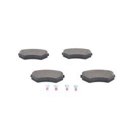 Plaquettes de frein BOSCH 0986494726 pour CHERY, SEAT, VW OE 357698151B BOSCH