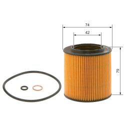 Oil Filter BOSCH 0 986 4B7 019 OE Ref 11427541827