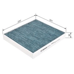 Pollen Filter BOSCH 0986628519 OE Ref B7200 5M000